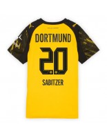 Borussia Dortmund Marcel Sabitzer #20 Domácí Dres pro Dámské 2025-26 Krátký Rukáv